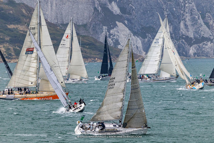 26 07 2025, Cowes (UK, IOW), Admiral's Cup 2025, Rolex Fastnet Race start,