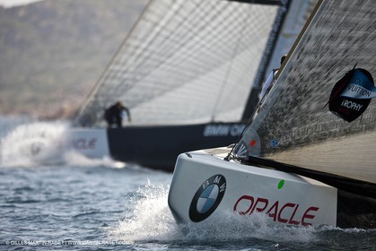 18 05 2010 - La Maddalena (ITA, Sardinia) Louis Vuitton Trophy - BMW ORACLE Racing - Training