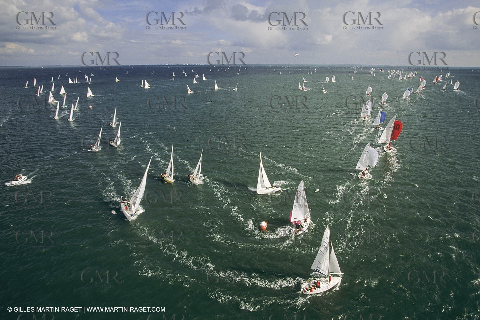Sailing, Yacht Racing, Spi Ouest France, La Trinité sur mer (Britanny)