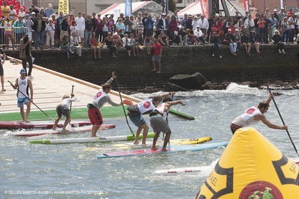 01 09 2013 - San Francisco (USA,CA) - 34th America's Cup - AC Village at Marina Green, AC Open, Stand Up Paddle