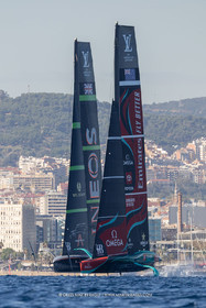 19 10 2024, Barcelona (ESP), Louis Vuitton 37th America's Cup, Final Match, Race Day 6