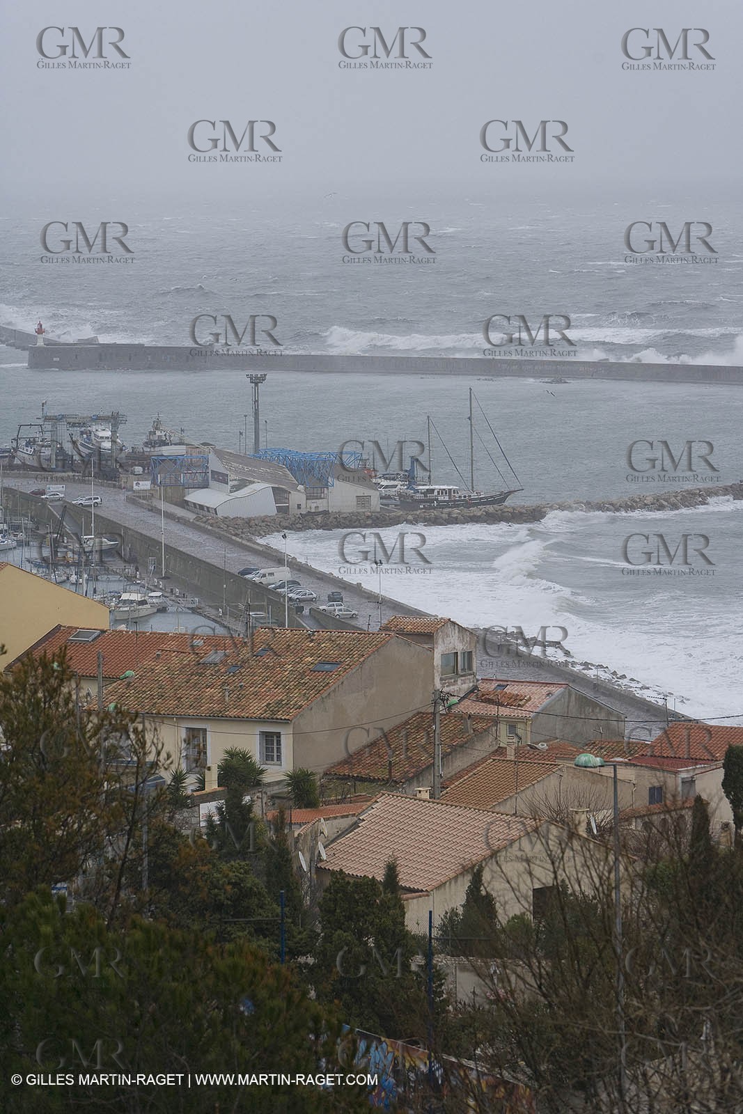 04 01 2008 - Sète (FRA,34) - Easterly gale