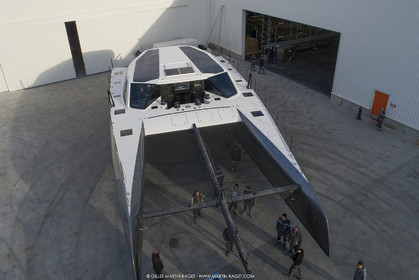 17 01 2018, La Grande Motte (FRA), Gunboat 68  1 launch