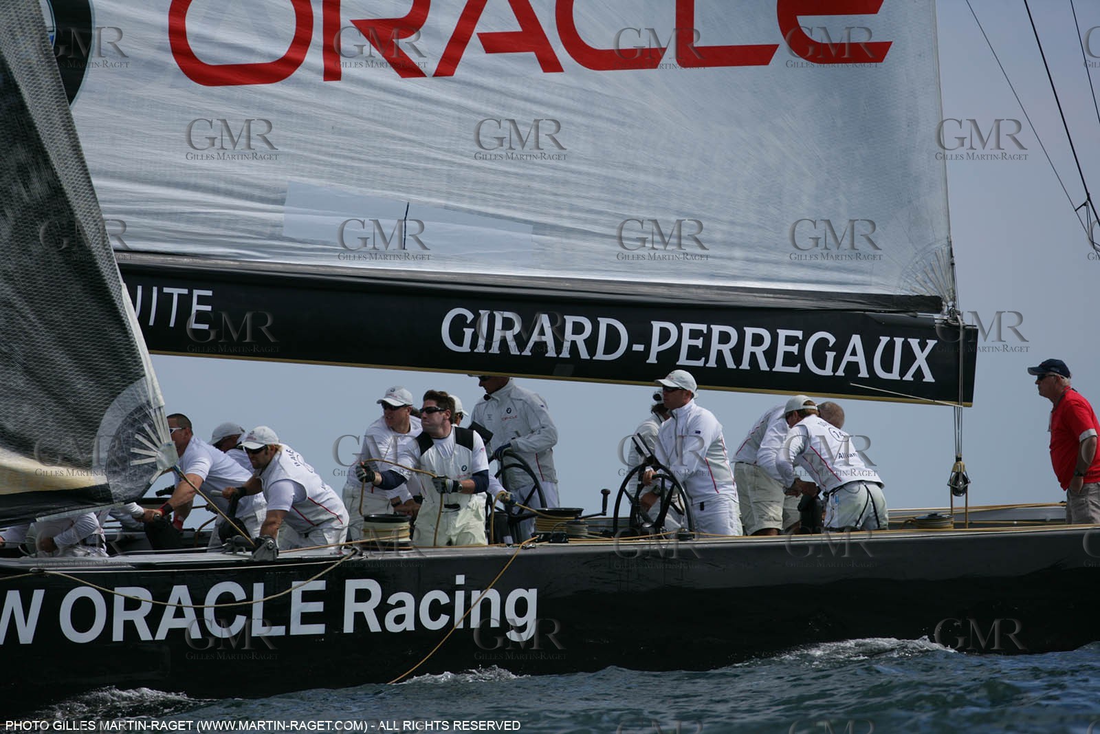 29 04 2007-Valencia (Spain)- 32nd America's Cup - Louis Vuitton Cup - RR2 - Day1 - BMW ORACLE Racing