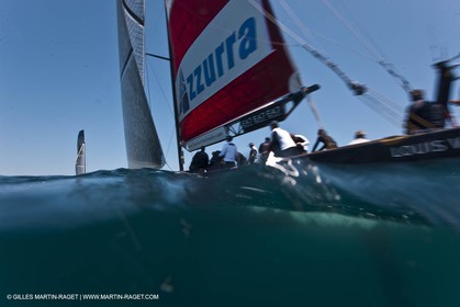 23 05 2010 - La Maddalena (ITA, Sardinia) Louis Vuitton Trophy - BMW ORACLE Racing - Racing Day 2