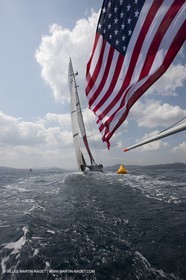 19 05 2010 - La Maddalena (ITA, Sardinia) Louis Vuitton Trophy - BMW ORACLE Racing - Training
