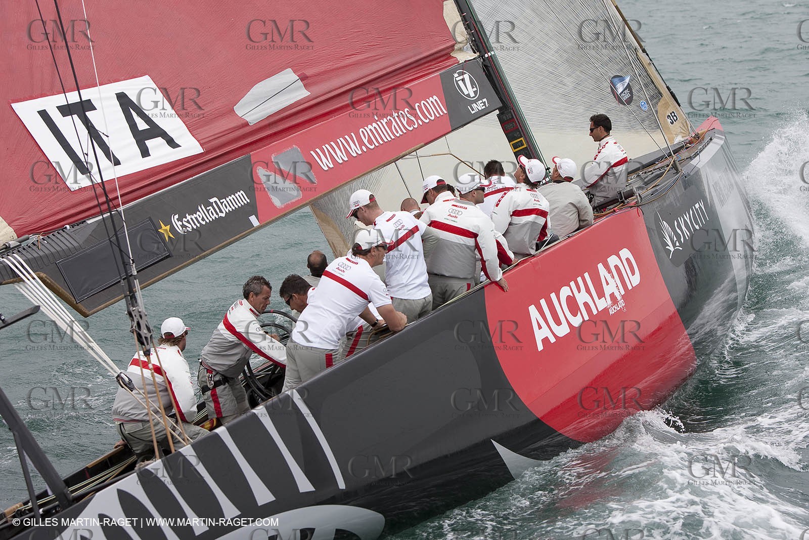 30 01 2009 - Auckland (NZL) -  Louis Vuitton Pacific Series -  Racing Day 1