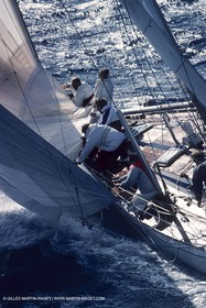 Sailing, Classic yachts, Niouargue 1994, Saint-Tropez (FRA)