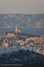 30 04 2009 - Marseille (FRA, 13) - Les Calanques - Marseille as seen from Mount Puget summit