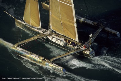 Florence Arthaud - Vainqueur Route du Rhum 1990 sur Groupe Pierre 1er