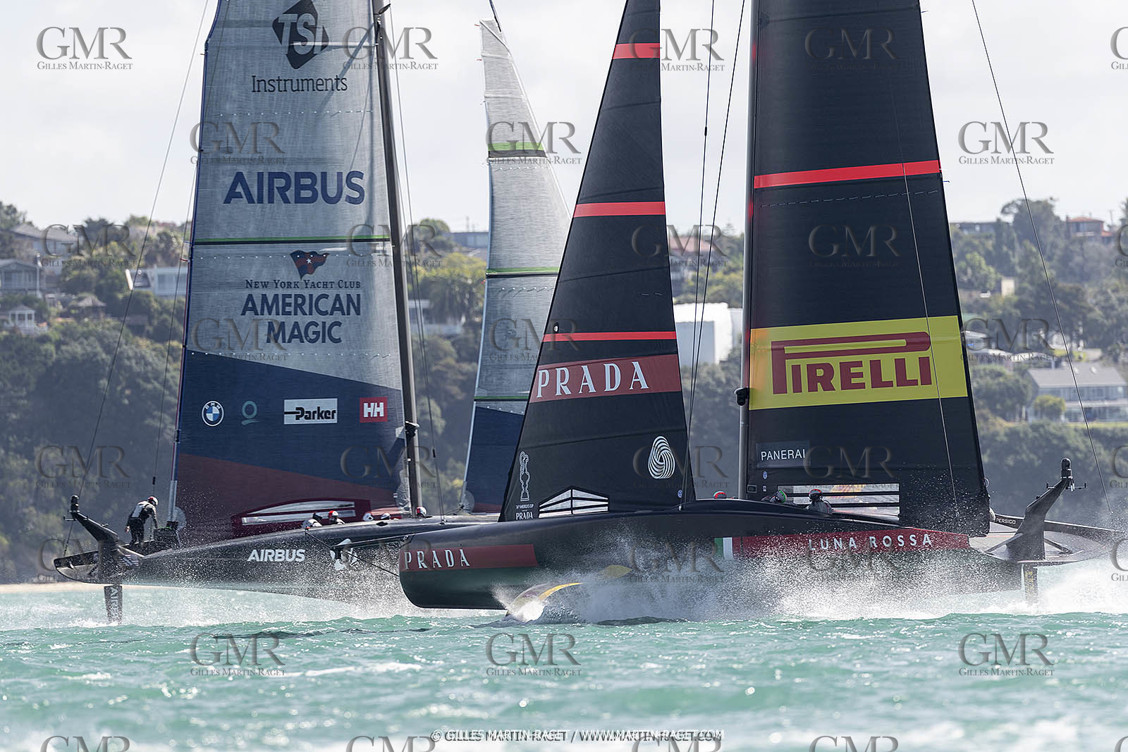 11 01 2021, Auckland (NZL), 36th America's Cup, Practice Racing
