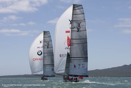 31 01 2009 - Auckland (NZL) - Louis Vuitton Pacific Series - Racing Day 2