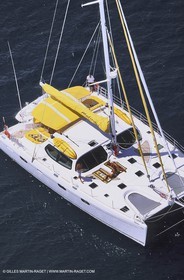 Cruising multihull mooring