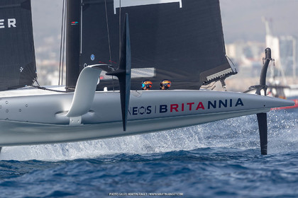 15 09 2023, Vilanova i La Geltru (ESP), 37th America's Cup, Preliminary Regatta N° 1, Race Day 3