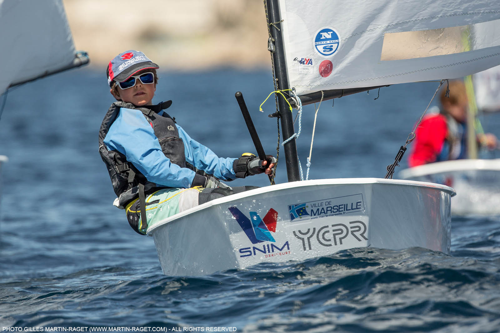 14 04 2016, Marseille (FRA,13), SNIM Dériveurs, Coupe Internationale de Printemps Optimist, Day 4
