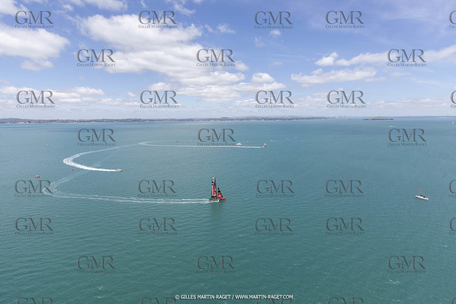 11 12 2020 - Auckland (NZL) - 36th America's Cup - Practice Sessions - Day 3 - Emirates Team New Zealand
