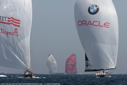 18 05 2007-Valencia (Spain)- 32nd America's Cup - Louis Vuitton Cup - Semi-final - Day 5 - BMW ORACLE racing
