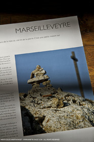 09 11 2010 - Marseille (FRA,13) - Photos du livre Calanques, si proches, si lointaines, Ed. Cres, Texte Juliette Lembot, Photos Gilles Martin-Raget