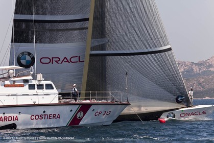 23 05 2010 - La Maddalena (ITA, Sardinia) Louis Vuitton Trophy - BMW ORACLE Racing - Racing Day 2