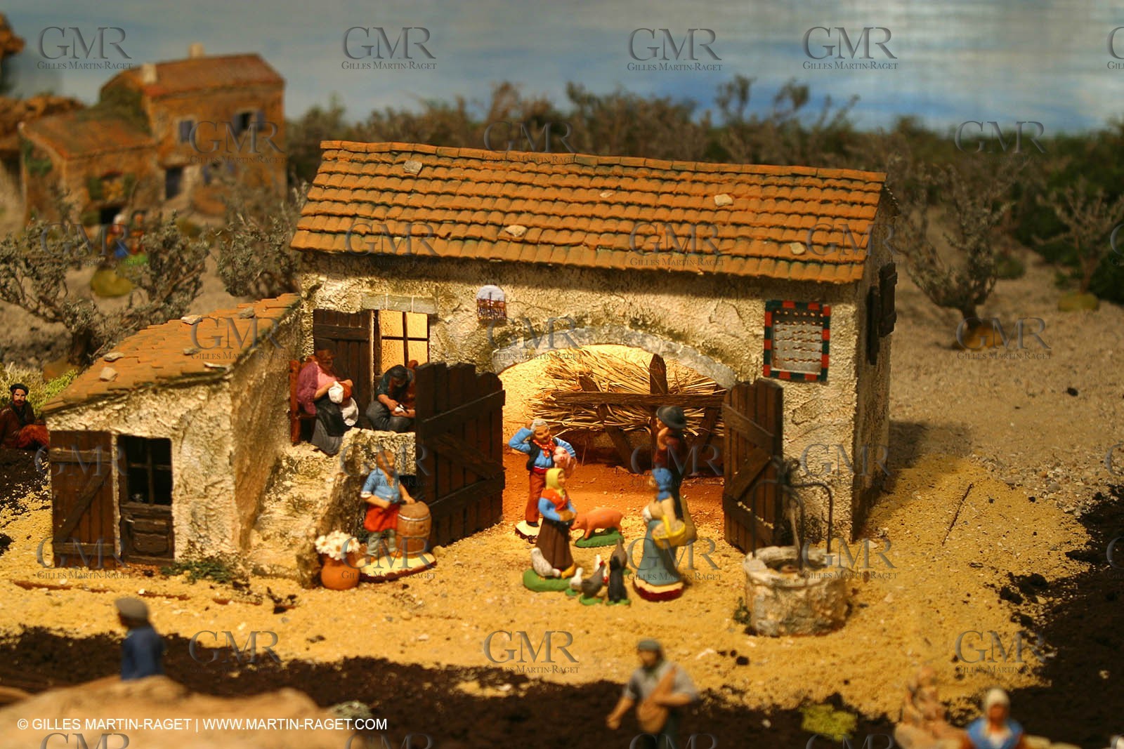 Great crib from les Saintes Maries de la mer (FRA, 13) for Christmas, December 2010