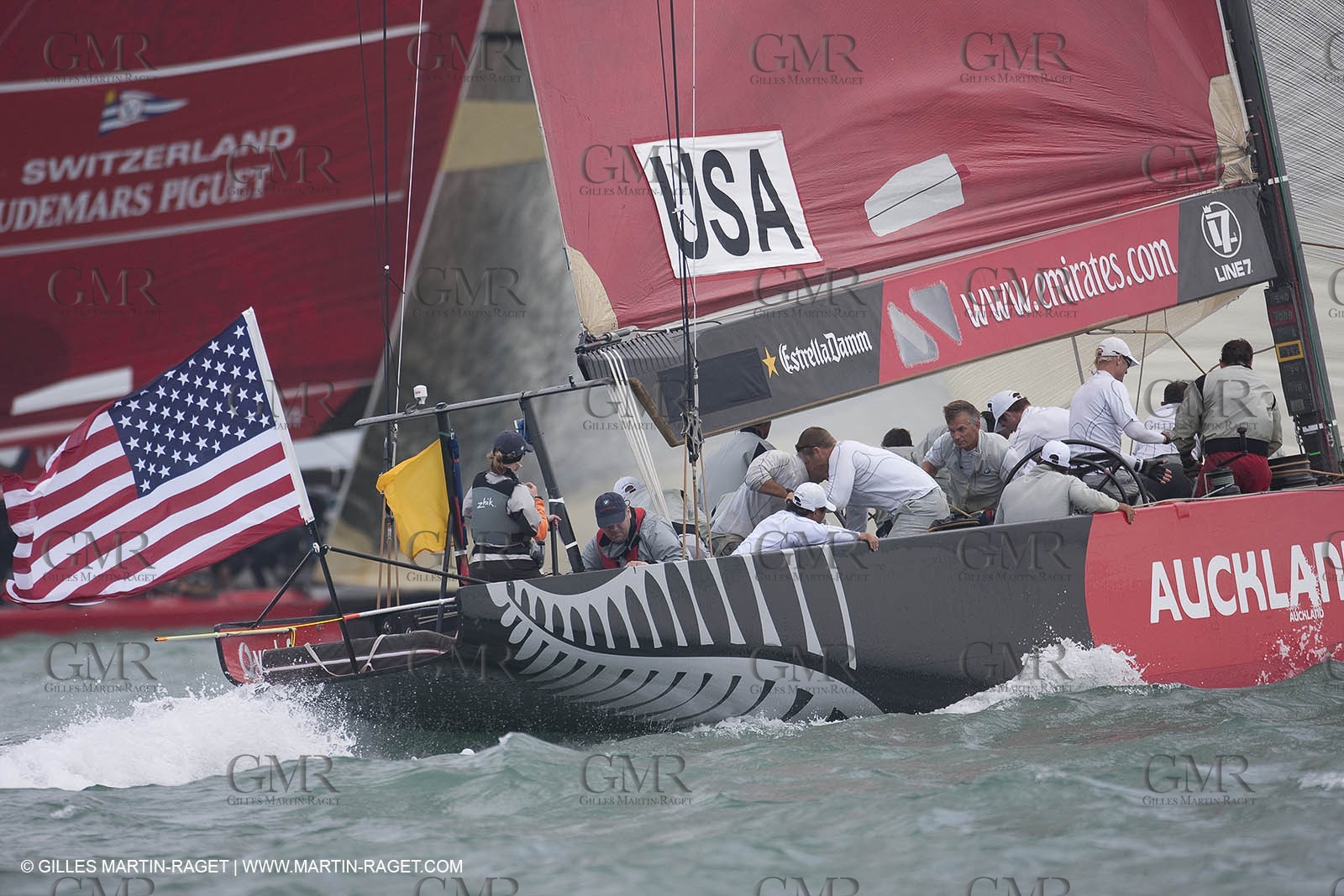12 02 2009 - Auckland (NZL) -  Louis Vuitton Pacific Series -  Racing Day 12 - Challenger final