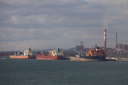 03 10 2008 - Fos   mer (FRA, 13) - L'Hydroptère - Tentative de record de vitesse