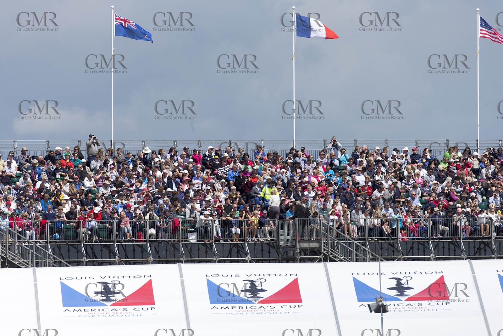 25 07 2015, Portsmouth (GBR), 35th America's Cup, Louis Vuitton America's Cup World Series Portsmouth 2015, Race Day 1