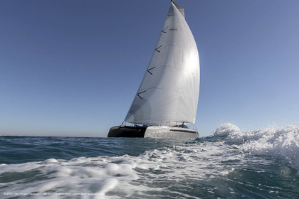 05 02 2019, La Grande Motte (FRA,34), Gunboat 68 sail testing  2