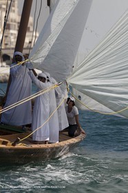 20 11 2010 - Dubai (UAE) - Dubai Louis Vuitton Trophy - Courses de boutres traditionnels pour les équipes engagées