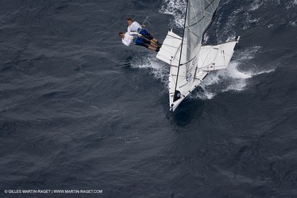 26 04 2007 - 2007 Semaine Olympique Française - Hyères (South of France) - Day 5 - Team France - 49er - Monteau-Guillou