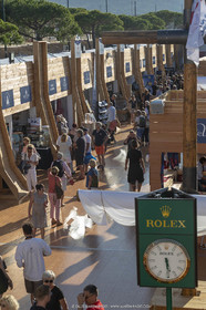 29 09 2018, Saint-Tropez (FRA,83), Voiles de Saint-Tropez 2019, Arrival Cannes-Saint-Tropez and trainings, inauguration du village