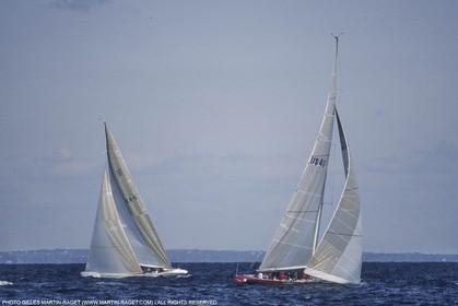 Sailing, Yacht Racing, America's Cup XVI, Newport (USA,RI), 1983, Australia II Vs Liberty