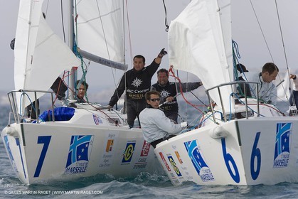 10 03 2008 - Marseille International Match Race 2008 - Jour 5 - Finale Mathieu Richard vs Paolo Cian
