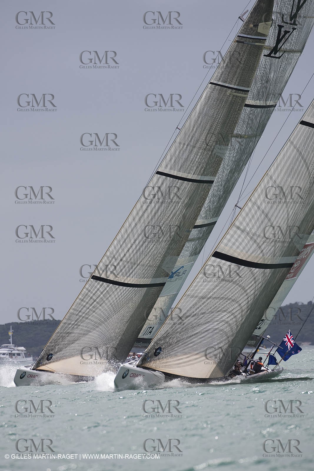 30 01 2009 - Auckland (NZL) -  Louis Vuitton Pacific Series -  Racing Day 1