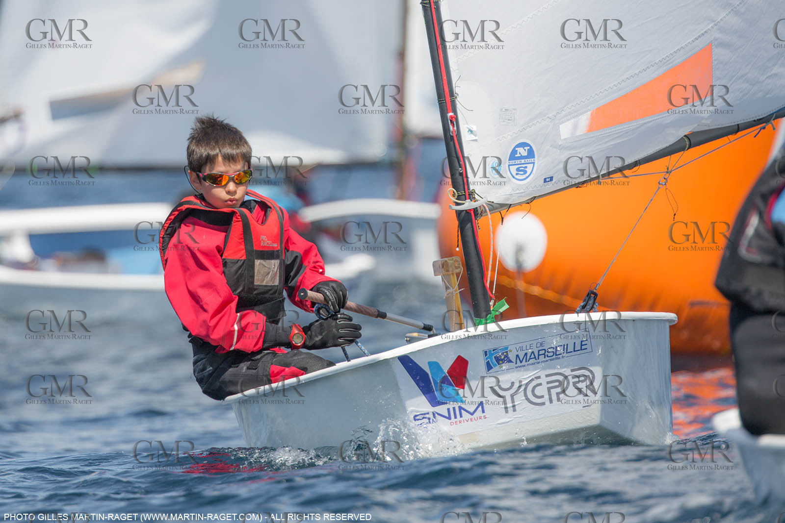 14 04 2016, Marseille (FRA,13), SNIM Dériveurs, Coupe Internationale de Printemps Optimist, Day 4