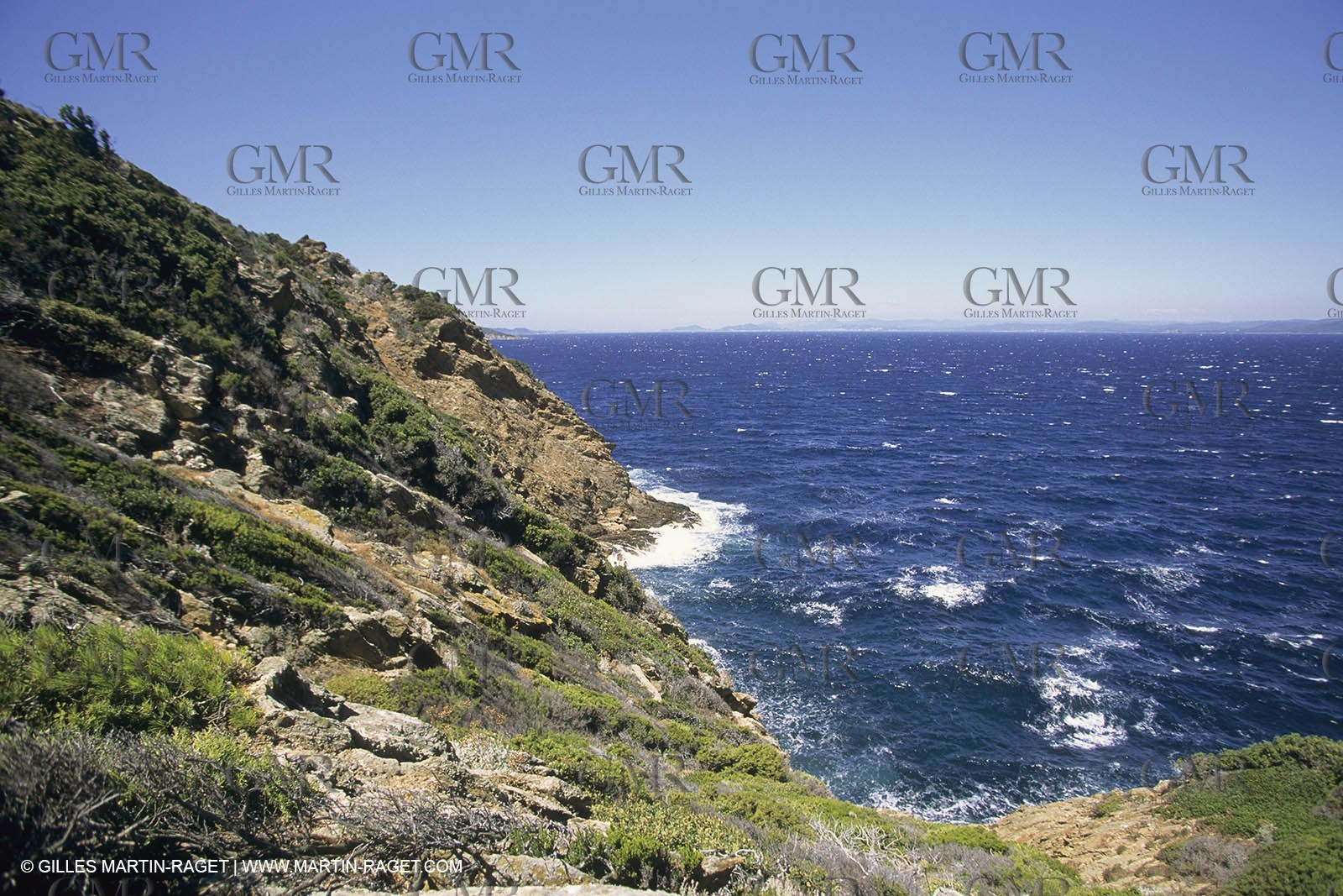 France, Provence, Iles d'Hyères, Port Cros