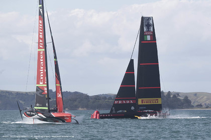 08 12 2020 - Auckland (NZL) - 36th America's Cup - Practice Sessions - Day 1