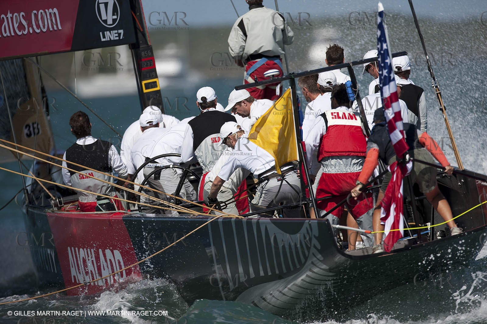 08 02 2009 - Auckland (NZL) -  Louis Vuitton Pacific Series -  Racing Day 8 - Round Robin 2