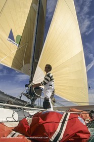 Yacht Racing, Multihull, ORMA 60, Loick Peyron, Fujicolor