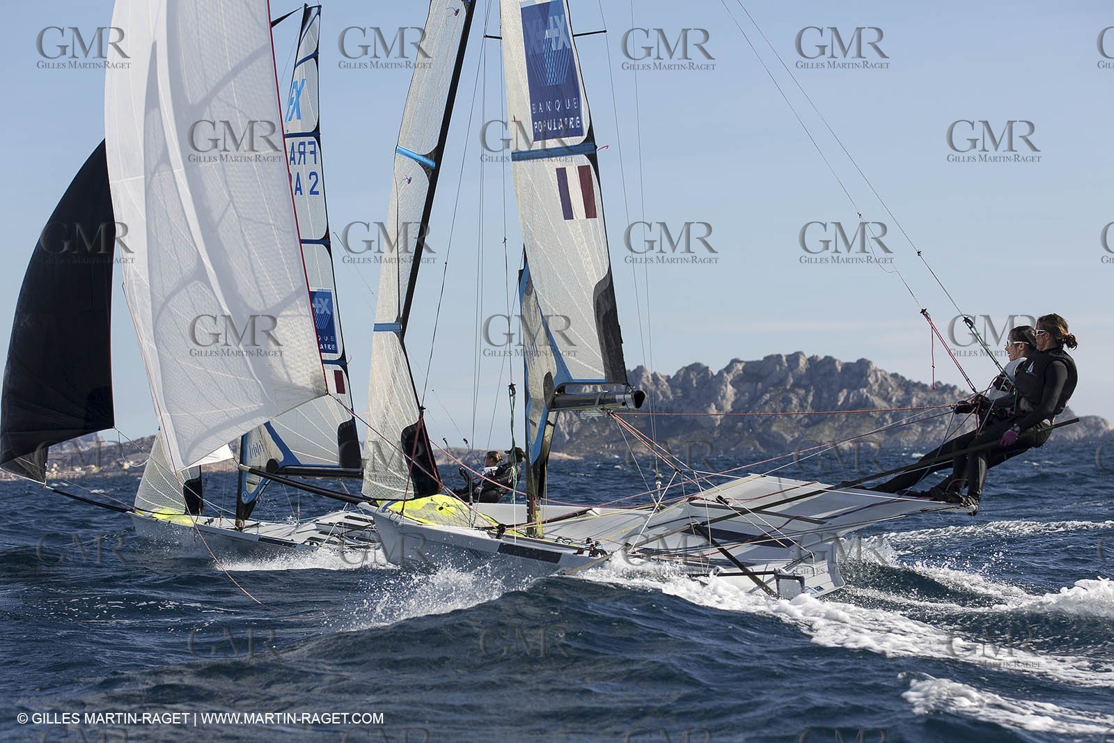 21 03 2013 - Marseille (FRA,13) - 49er FX test