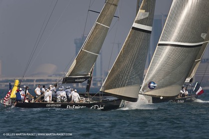 14 11 2010 - Dubai (UAE) - Dubai Louis Vuitton Trophy -  BMW ORACLE Racing - Race Day 1 - Vs All 4 one