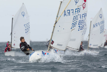 15 04 2016, Marseille (FRA,13), SNIM Dériveurs, Coupe Internationale de Printemps Optimist, Final Day