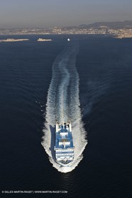 14 01 2012 - Marseille (FRA,13) - La Meridionale shipping company - the Piana off Marseille and the Calanques