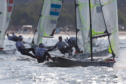 18 08 2016, Rio de Janeiro (BRA), 2016 Olympic Games, Sailing, Medal races