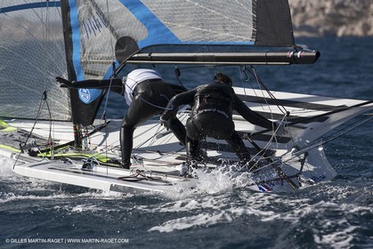 21 03 2013 - Marseille (FRA,13) - Essai du 49er FX