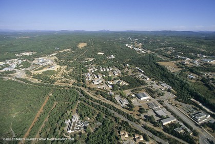 France, Provence, Val de Durance, site de Cadarache