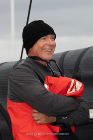 21 07 2025, Cowes (UK, IOW), Admiral's Cup 2025, Arrival Channel Racen Bouwe Bekking (Ran)