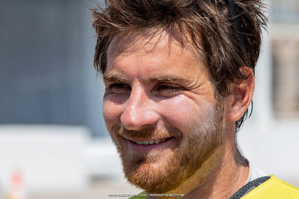 16 07 2023, Marseille, (FRA), Paris 2024 Olympic Games 2024 Sailing Test Event, Day 8, Medal race IQ Foil Men, Thomas Goyard (FRA)