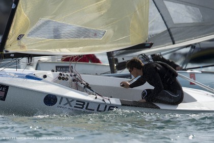 14 02 2014,  Cannes (FRA,06), Semaine Internationale de Cannes FINN - Johnatan Lobert (FRA)