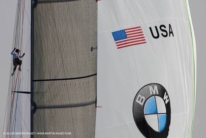 21 11 2010 - Dubai (UAE) - Dubai Louis Vuitton Trophy -  Round 2 - BMW ORACLE Racing